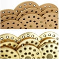 thumbnail image 4 of YooGuoGuo Wide Disc Belt for Women Vintage Leather Hollow Out Round Belt Western Waist Belt, 4 of 7