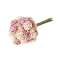 thumbnail image 2 of YOHAVEN Realistic Silk Hydrangea Floral Bouquet With Stems For Elegant Home Decor, Wedding Centerpieces, Table Displays, Long‑Lasting Non‑Fading Blooms, Flexible Stems For DIY Arrangements, 2 of 3
