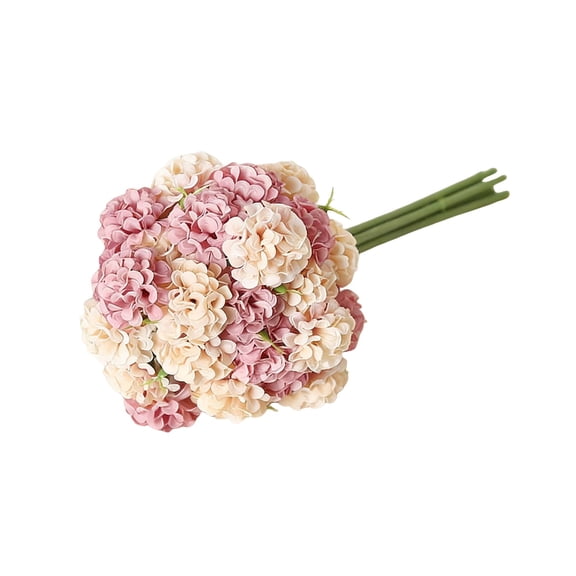 Hydrangea Artificial Flowers with 27 Heads for Home Decor Party Wedding Bouquets Table Centerpieces Floral Arrangements Indoor Outdoor Decor, 12in