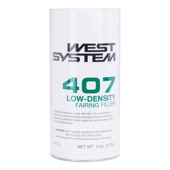 West System 1832310 Fairing Filler, Red & Brown - 4 oz