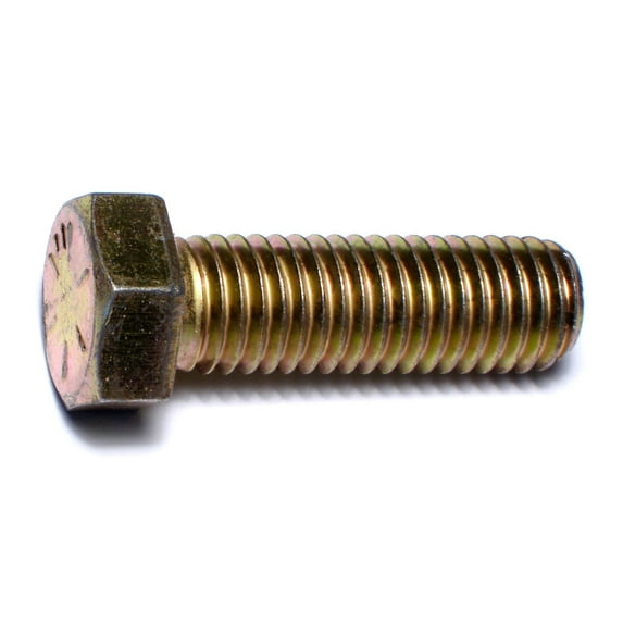 9/16"-12 x 1-3/4" Zinc Grade 8 Hex Cap Screws HCS8-321 (5 pcs.)