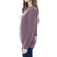 thumbnail image 3 of Fleece Maternity Nursing Tops Sweatshirt Long Sleeve Breastfeeding Shirts Clothes for Women, 3 of 6