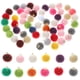 thumbnail image 1 of 60 uds pequeños pompones dijes DIY pendientes collar colgantes bolas esponjosas DIY encantos pendiente accesorio, 1 of 5