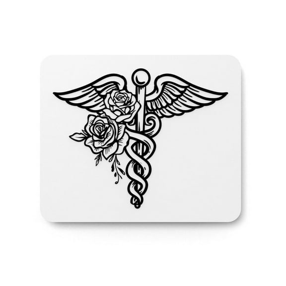 Healing with the Caduceus | Funny Sign for Home or Office