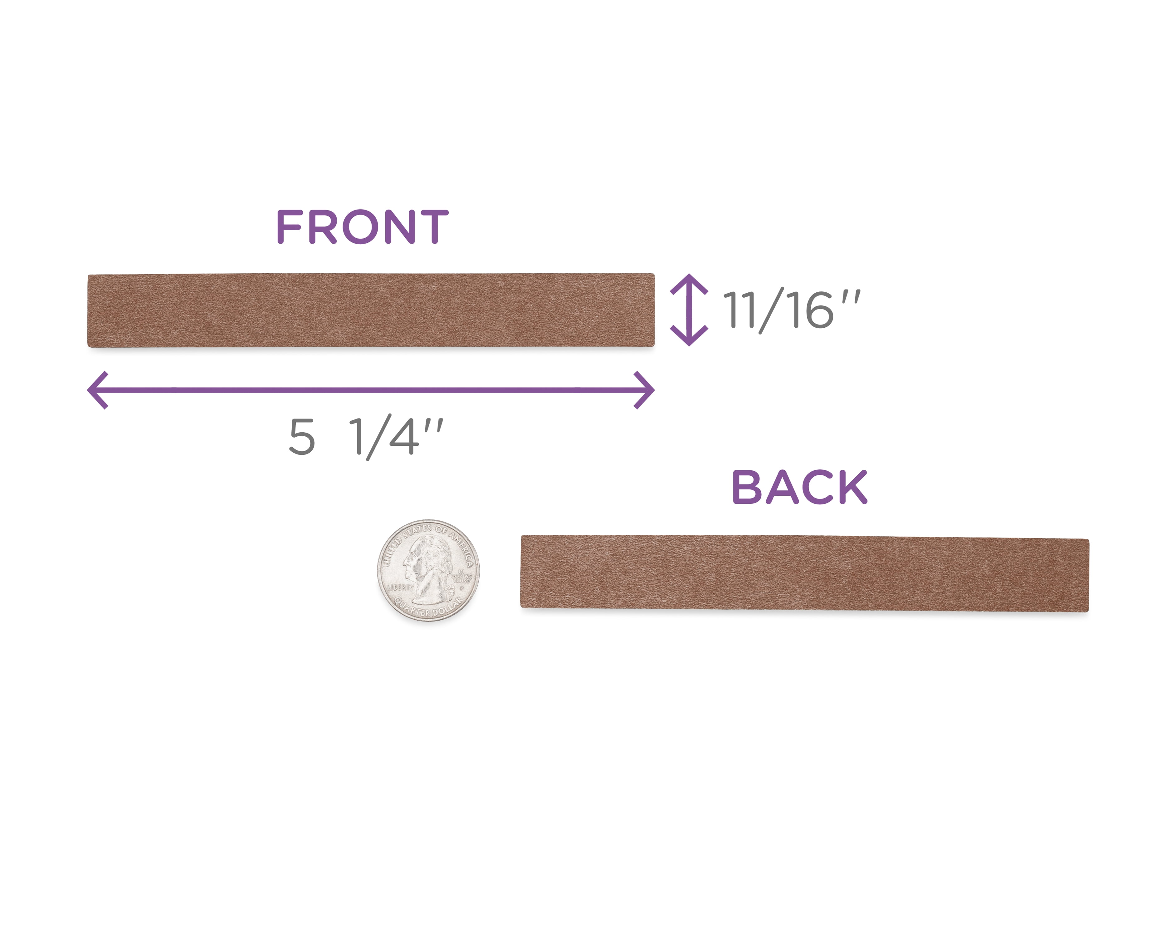 Carstens - Brown 1 Inch Binder Spine Insert Cards, 5.25 x .6875 Inch, Pack of 100 (8390 Series) - Ideal for 1 Inch Spine Insert Adhesive Pockets
