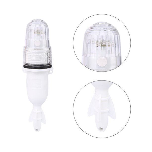 Lámpara de baliza LED Luz de señal de objetivo impermeable alimentada por batería para suministros de pescador