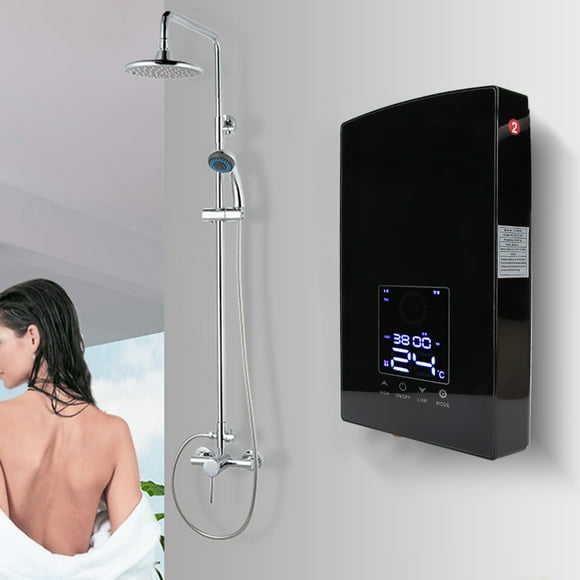 Calentador de agua eléctrico instantáneo Jadeshay con Control de voz montado en la pared