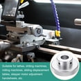 thumbnail image 5 of Uxcell Aluminum Alloy Handwheel 60mm OD 17mm Bore Machine Tool Hand Wheel for Milling Machine Lathe, Silver Tone, 5 of 6
