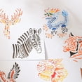thumbnail image 6 of 6 Pcs Series Stencils for Painting Hollow Out Zoos Theme Stencils Scrapbook Journal Stencils Drawing Stencils, 6 of 8