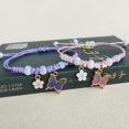 thumbnail image 2 of QHUDLV Butterfly Pendant Bracelet – Adjustable Friendship – Summer Fashion, 2 of 9