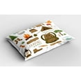 thumbnail image 2 of Ambesonne Adventure Pillow Sham 2 Pack, Camping Equipment, 26"x20", Multicolor, 2 of 3