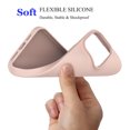 thumbnail image 4 of iPhone 15 Pro 5G 6.1" Case, Tiflook Apple iPhone 15 Pro Basic Case [Frosted] Shockproof Case Liquid Silicone Gel Rubber Soft TPU Anti-slip Bumper Thin Matte Slim Phone Case Covers ,Pink, 4 of 6