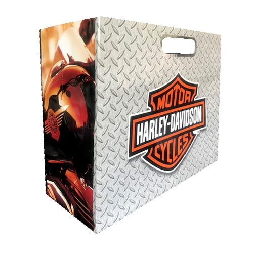 Lot Of 8 HARLEY DAVIDSON MOTORCYCLES GIFT BAGS PARTY GIFT BAG Hallmark 10 X 13 “