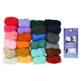thumbnail image 2 of Acrylic Yarn, Soft Polyester 24 Colors Knitting Yarn Prevent Fading Practical  For Slippers For Scarves For Beginners, 2 of 8