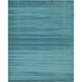 thumbnail image 1 of Unique Loom Williamsburg Solid Vibrant Rug 8' x 10' Rectangle Teal, 1 of 10