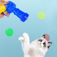 thumbnail image 4 of BeesClover Cat Toy Balls With 80Pcs Pompom Ball 1 Launcher Interactive Cat Balls Active Cat Exercise Toys For Indoor Cats, 4 of 8