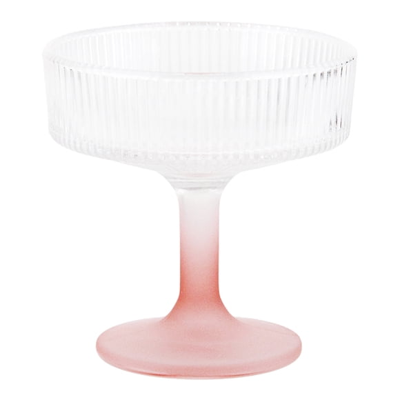 Copa Prichos Para Helado Pink de Vidrio 1 Pieza