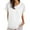 White-05, variant on Mittory Womens Oversized Tshirts V Neck Tee Shirts Half Sleeve Loose Fit T Shirt Cotton Tunic Tops
