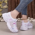 thumbnail image 4 of Willtoo Women's Breathable Hollow Mesh Orthopedic Walking Shoes Flower Pattern Sneakers Colorful Tennis Shoes Comfort for All-Day Wear Sports Sandals, 4 of 6