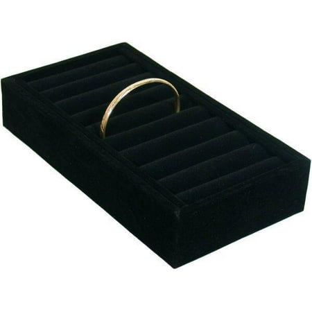 Cuff Display - Black Cuff Bangle Bracelet Watch Insert Display Tray