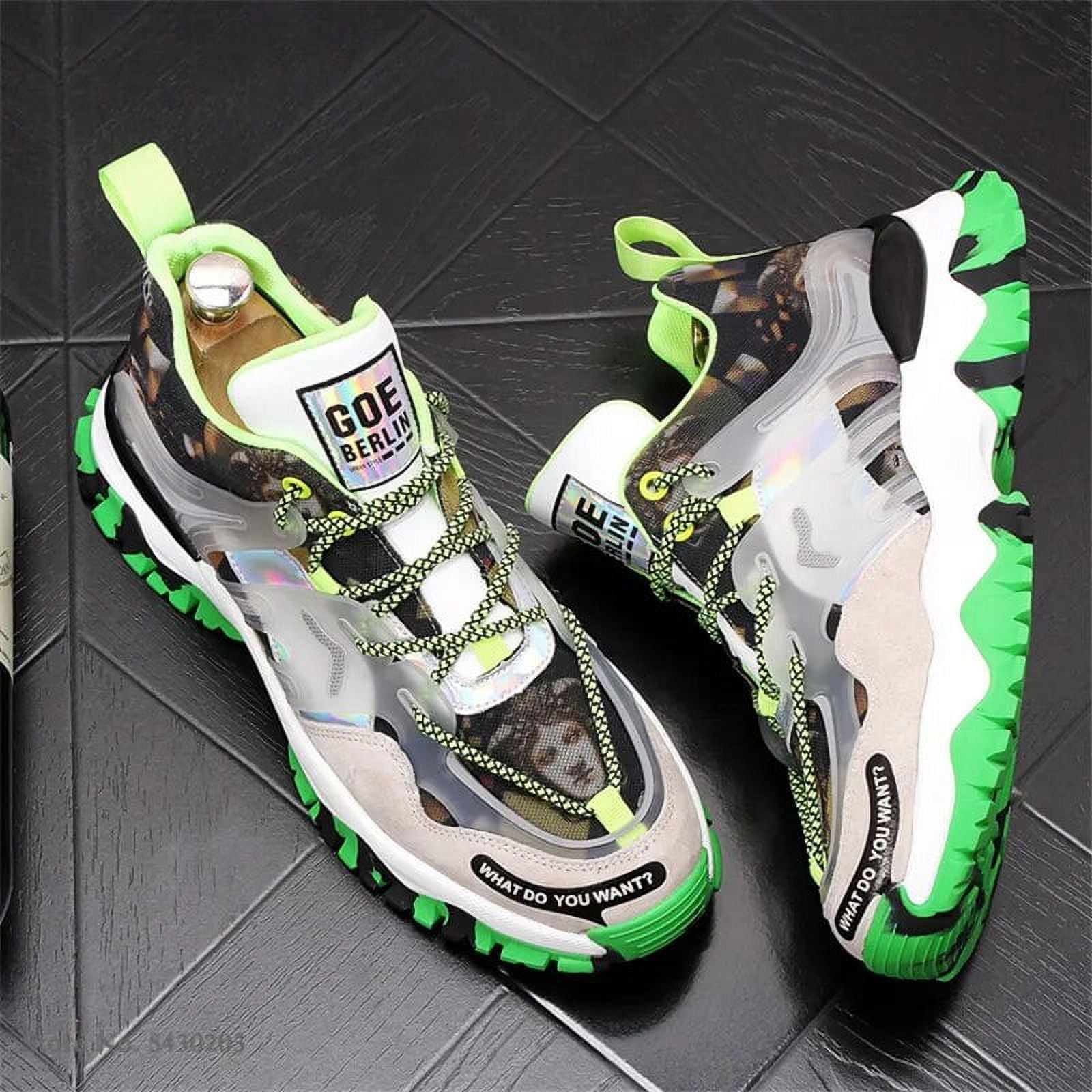 New Designer Men's Shoes Print Punk Hip Hop Casual Shoes New Designer Men's Shoes Print Punk Hip Hop Casual Shoes