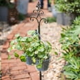 thumbnail image 3 of Metal Hanging Plant Stand with Hook Adjustable Height, 3 of 8