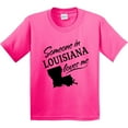 thumbnail image 3 of Inktastic Someone in Louisiana Loves Me Youth T-Shirt, 3 of 5