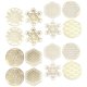 thumbnail image 1 of 16Pcs/Set Metal Energy Decor Sticker Flower of Life Children's Day, 1 of 5