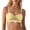 Yellow, variant on Half Cup Seamless Underwear For Women With Small Chest Gathered And Large Cup No Steel Ring Flat Chest Strapless Bra