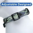 thumbnail image 5 of Pawtitas Classic Padded Reflective Dog Collar Lumberjack Medium Dog Collar Camouflage Grey, 5 of 9