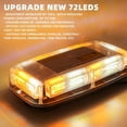 thumbnail image 2 of Faros estroboscópicos de emergencia PKINGLAKE 72 LED 12-24 V, 2 of 6