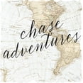 thumbnail image 2 of Medley, Elizabeth 26x26 Black Ornate Wood Framed with Double Matting Museum Art Print Titled - Adventure Awaits I, 2 of 4