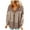 Brown, variant on ORT Women's Zip Up Hoodie Sweatshirt Casual Long Sleeve Jacket Sweater with Pockets(Green,M)