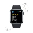 Apple Watch SE (2nd Gen) GPS 40mm Midnight Aluminum Case with Midnight