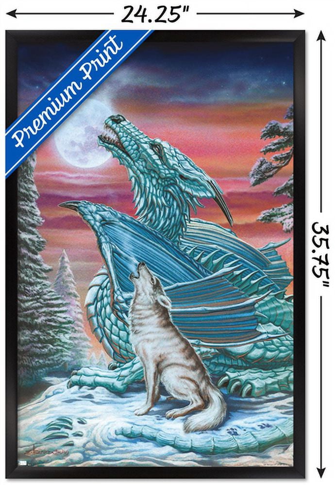 Ed Beard Jr - Moonsong Wall Poster, 22.375" x 34", Framed