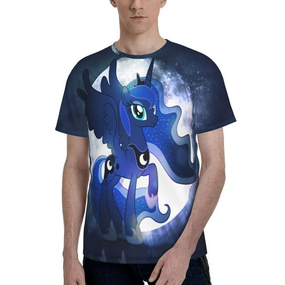 Unisex 3D Print My Lit-tle Pony T Shirts Graphic Design Casual Summer Short Sleeve Fashion Tees Shirt for Men Women