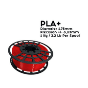 PLA  3D printing filament x 1kg 2.2 lb Red 1.75 mm  /- 0.03 - Fremover