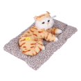 thumbnail image 4 of Adorno de Gato ANGGREK de Peluche Diseño de Simulación Estampado amarillo, 4 of 7