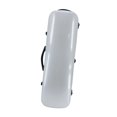thumbnail image 2 of Yinanstore Étui pour Violon avec Sangles Arrière et Poignée Étui de Transport pour Instruments de Musique Imperméable Antichoc Couverture Rigide Portable Rembourrage Doux Motif Carbone Blanc, 2 of 8