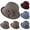 Coffee, variant on LSQii Hats for Women Casual Plaid Cloche Fedora Bowler Cap Ladies Elegant Felt Bucket Hat with Bow Knot Khaki Retro British Style Daily Wear