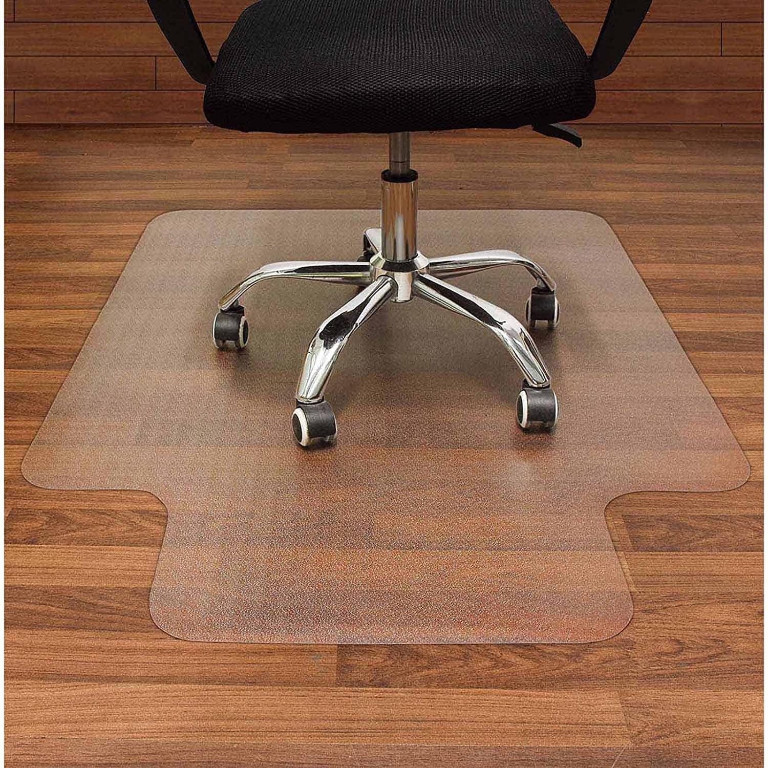 Premium Flexible Office Chair Mat for Carpet and Floor Black Size 36X 48 Large Anti Slip Mat for Office and Home 