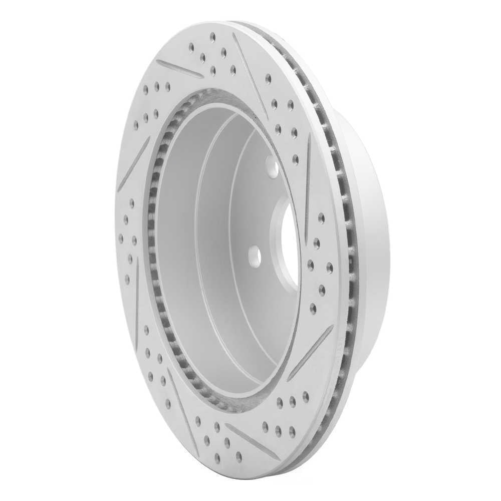 Dynamic Friction Company 830-48058L DFC Geoperformance Rotor - Drilled and Slotted