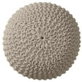 thumbnail image 6 of Ornavo Home Pouf Ottoman Foot Rest - 100% Cotton Pouffe - Hand Knitted Cable Braid Cord - Boho Round Stuffed Ottoman for Living Room, Bedroom, 6 of 6