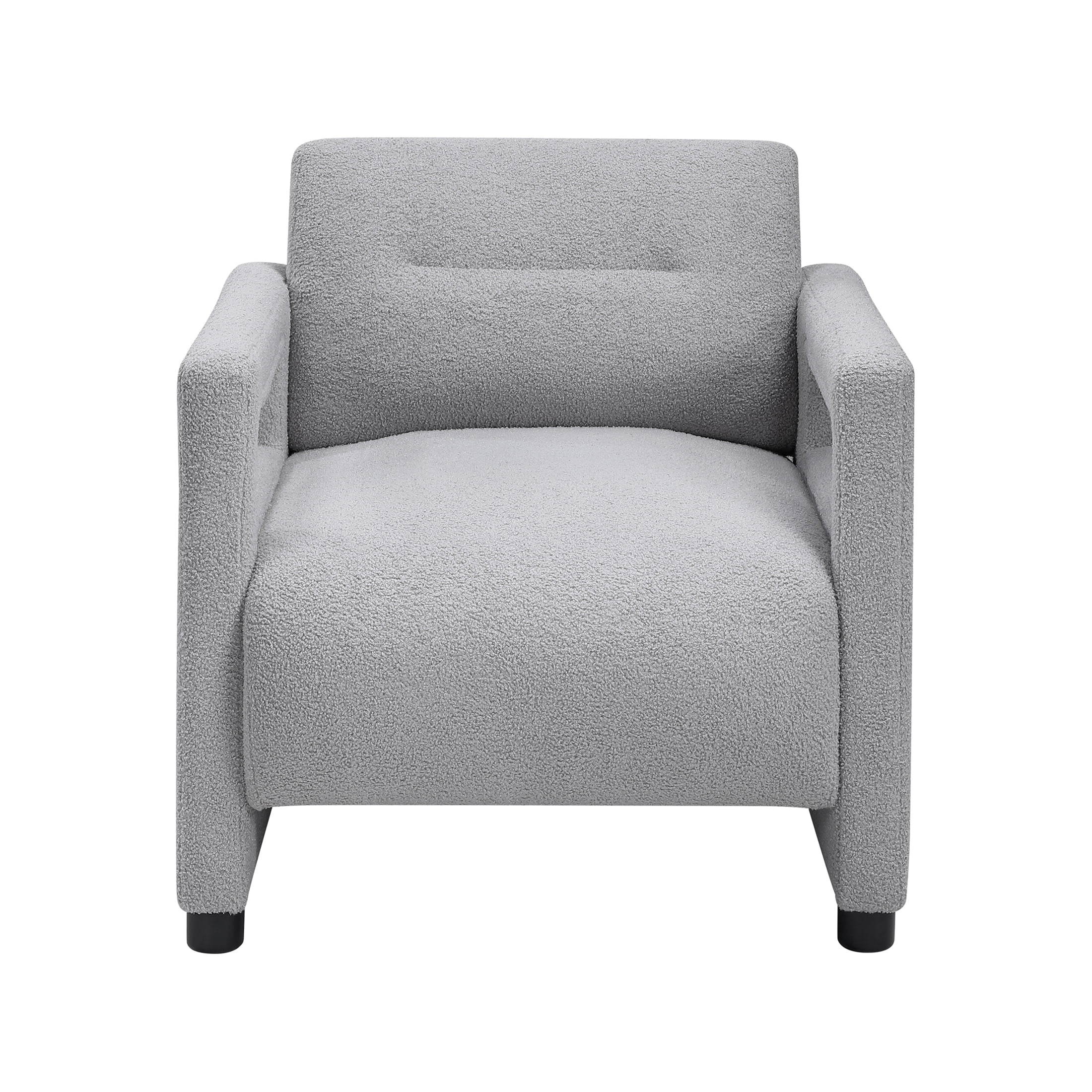 OakvillePark Palisora Boucle Accent Chair, Gray