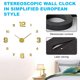 thumbnail image 4 of Reloj de Pared Eccomum Acrílico Silencioso 3D Oro 80-130cm, 4 of 5