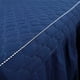 thumbnail image 5 of de cama de de Hotel de alta cubierta de hoja de cenefa de mesa 73x27" Azul Zulema Hoja de cenefa de mesa de masaje, 5 of 8