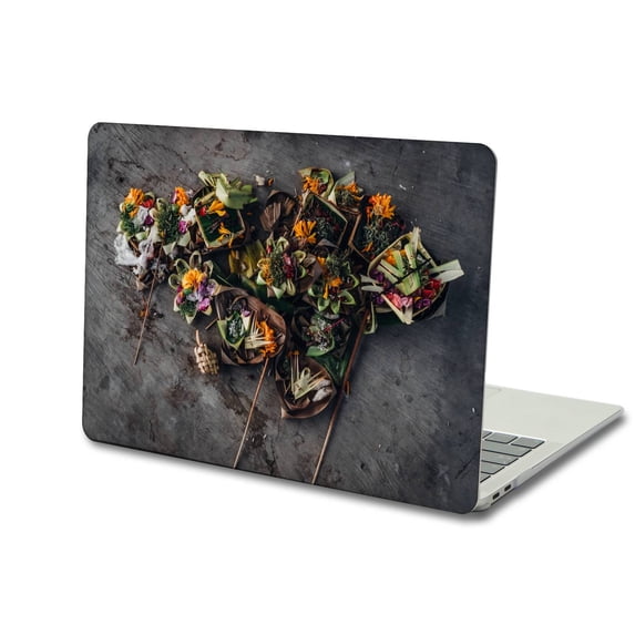 KSK KAISHEK Hard Protective Shell Case Cover Only Compatible Old MacBook Air 13 inchs 2017-2014/2013//2012/2011/2010 A1466 A1369, Flower 1073
