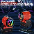 thumbnail image 5 of Cordless Portable Bluetooth Speaker Stero Player Loudspeaker for Milwaukee 18v, 5 of 6