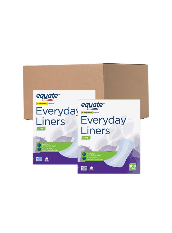 Equate Panty Liners in Feminine Care