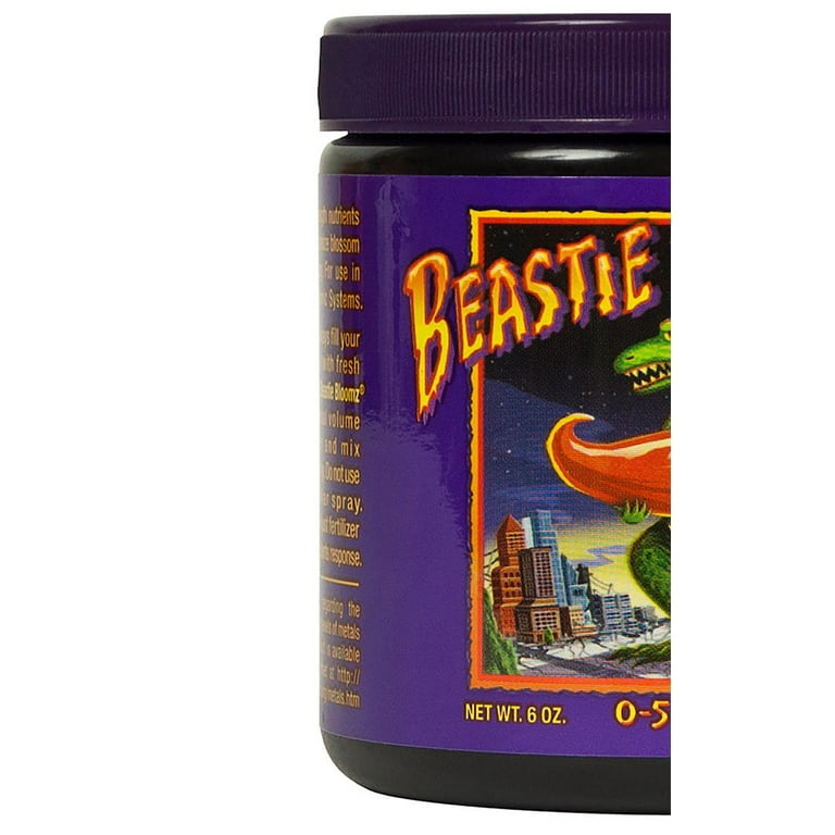 Foxfarm Beastie Bloomz Organic Soluble Fertilizer, 6 oz - Nutrient-Rich  Bloom Boost - Walmart.com